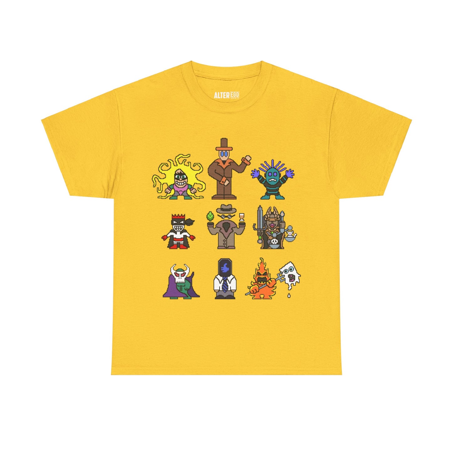 Retro Alter Ego Characters Tee